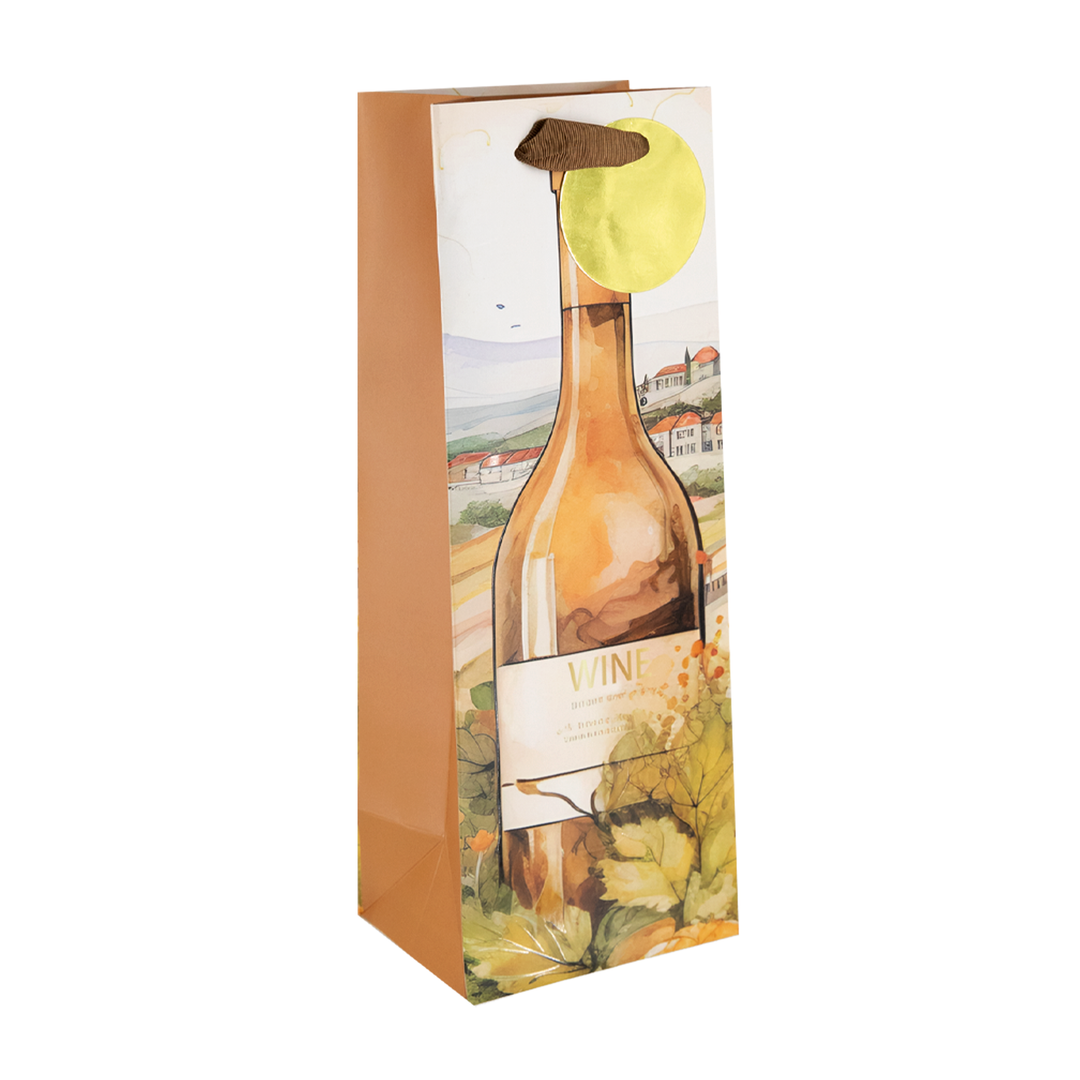Torebki na wino Butelka 12szt. mix