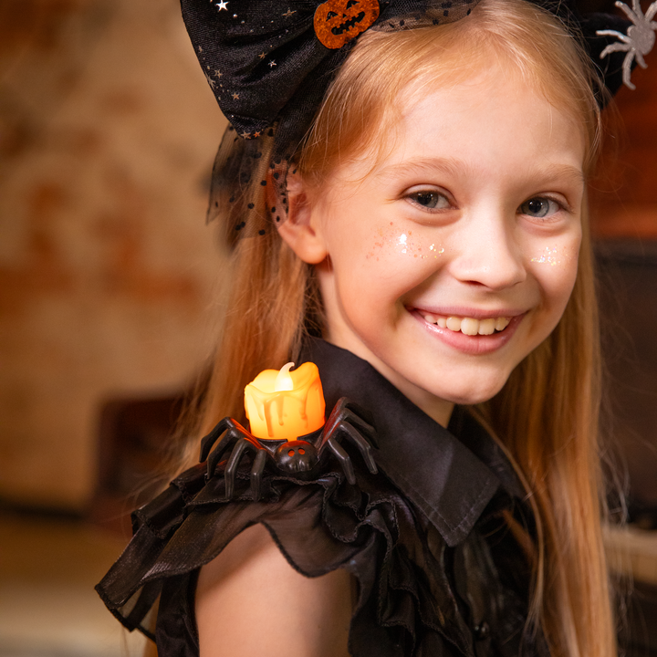 Świeczka Pająk LED Halloween