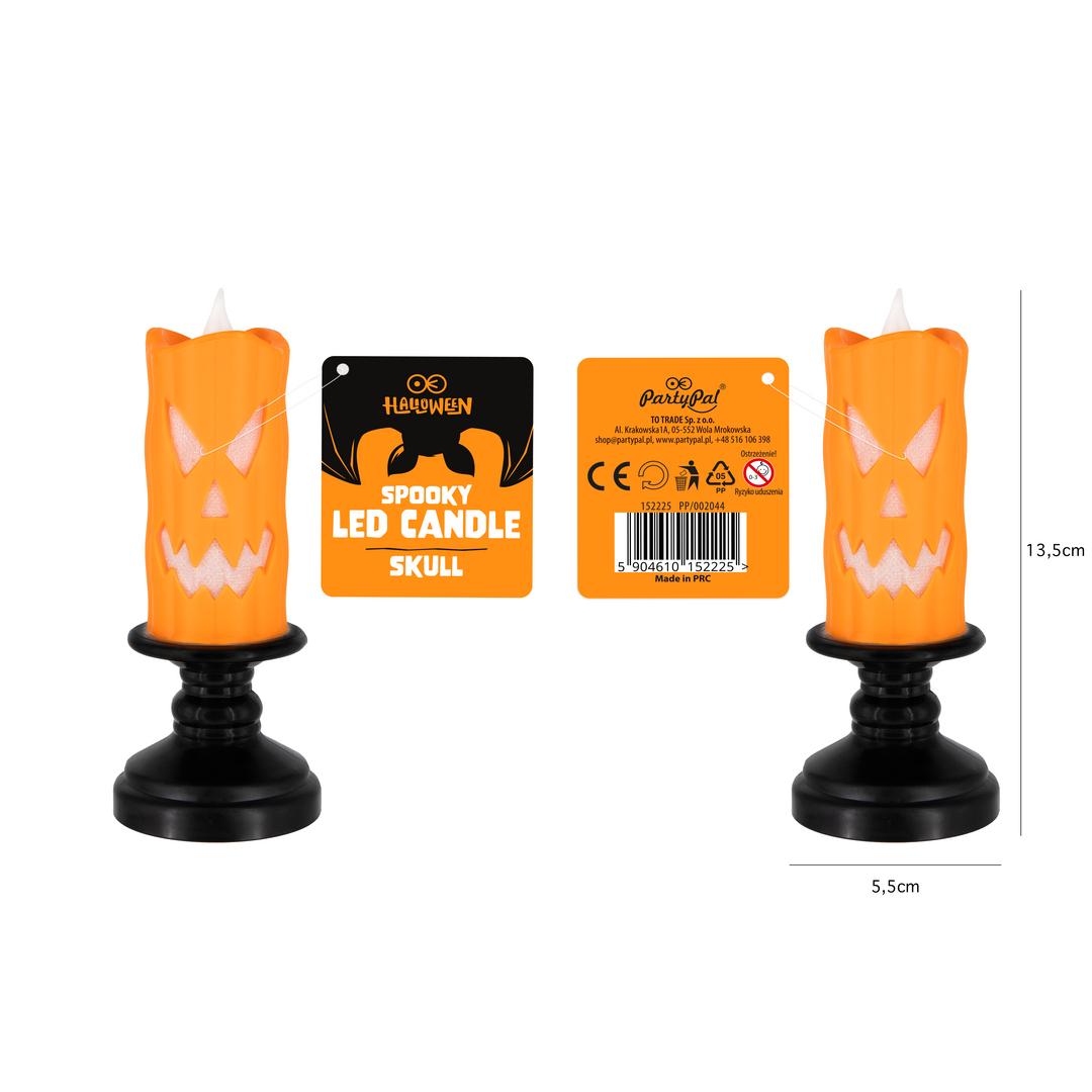 Świeczka Dynia LED Halloween