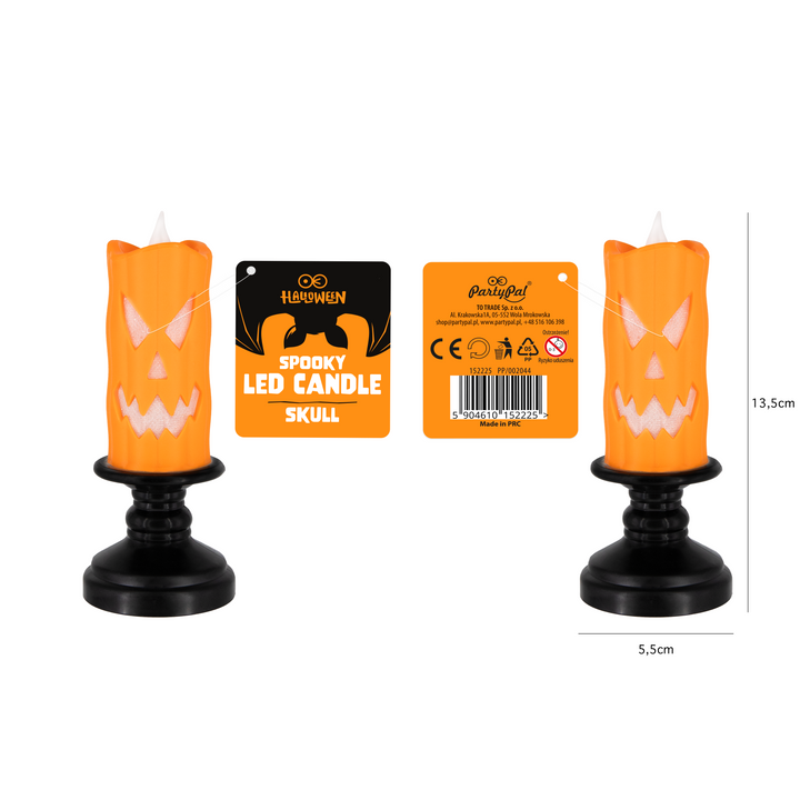 Świeczka Dynia LED Halloween
