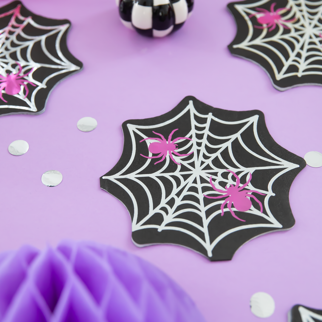 Serwetki Halloween Monsters Pajęczyna 10szt.