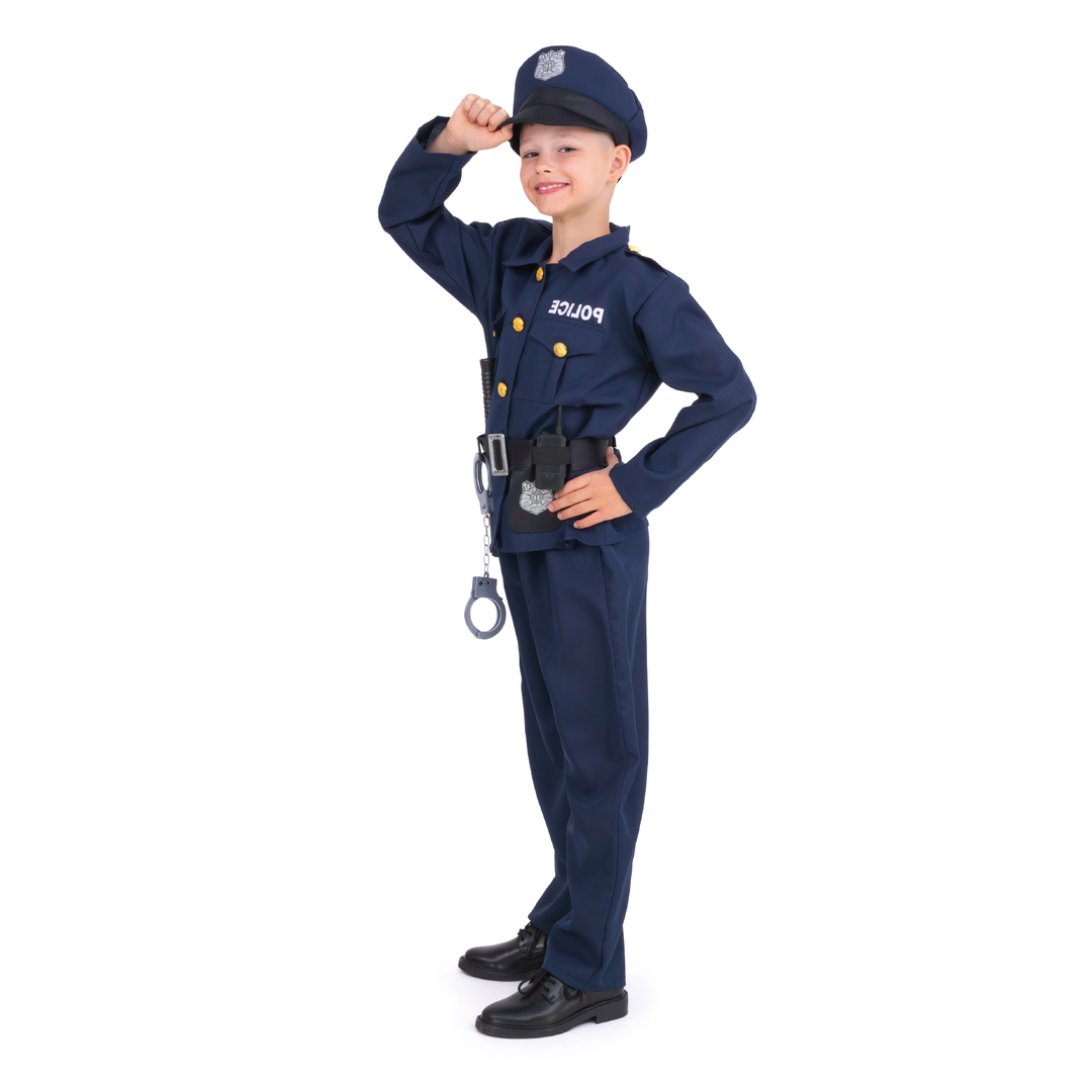 Strój Policjanta dla chłopca rozmiar M
