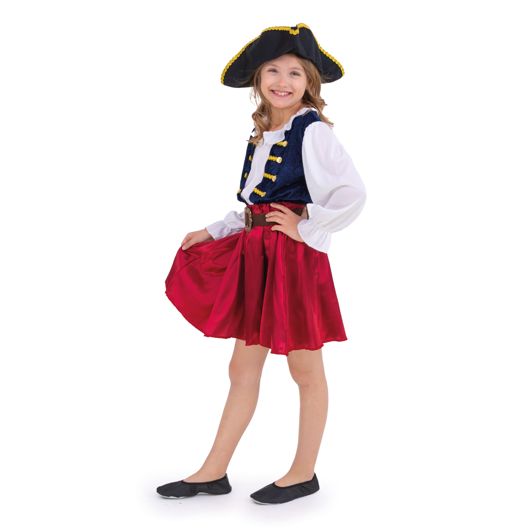 Strój Piratki dla dziewczynki rozmiar M