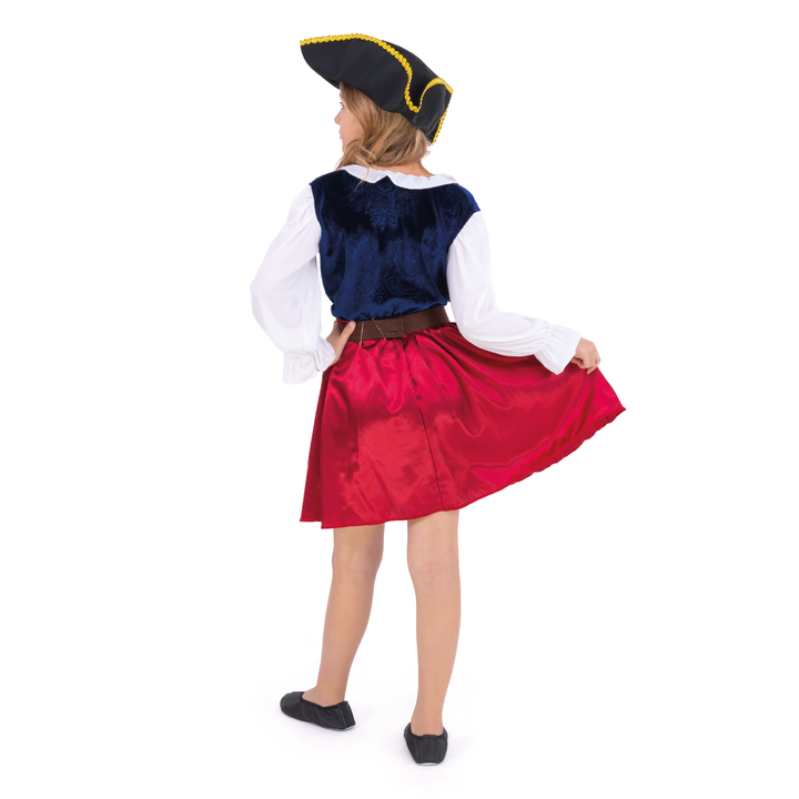 Strój Piratki dla dziewczynki rozmiar M