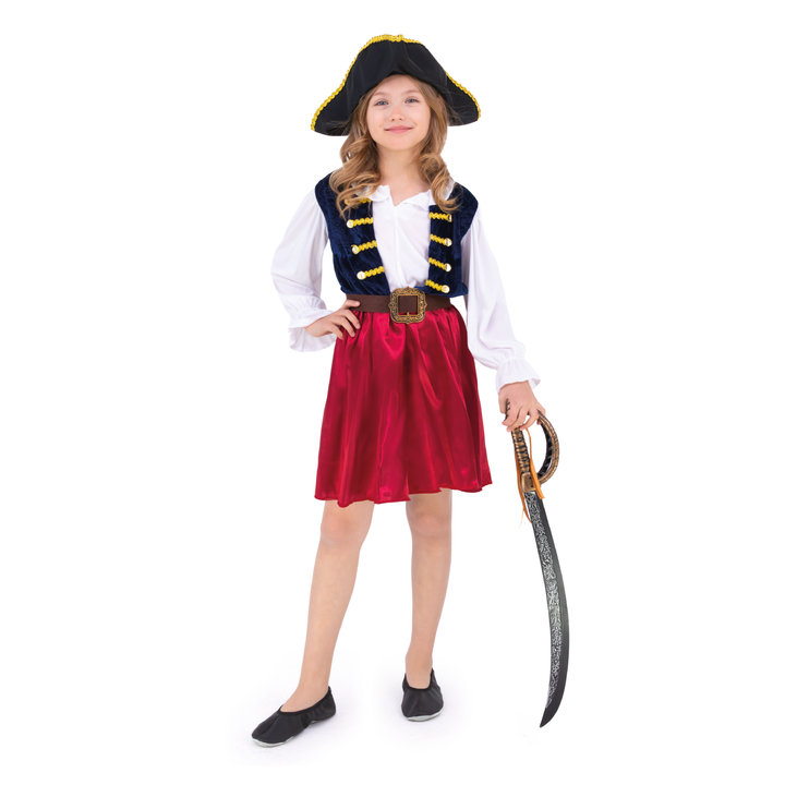 Strój Piratki dla dziewczynki rozmiar M