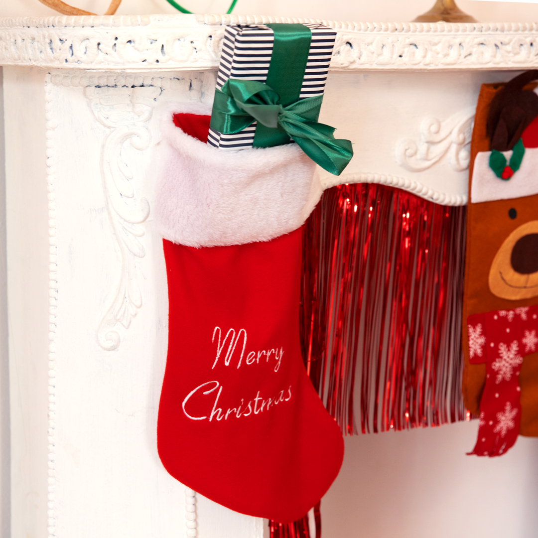 Skarpeta świąteczna na prezenty klasyczna
