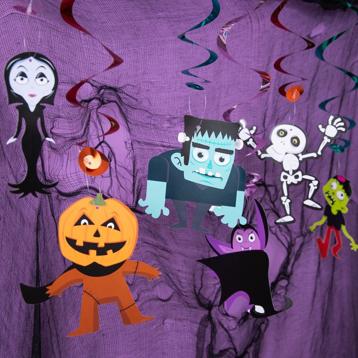 Świderki Halloween Monsters 6szt.