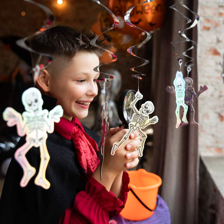 Świderki Halloween szkielety 6szt.
