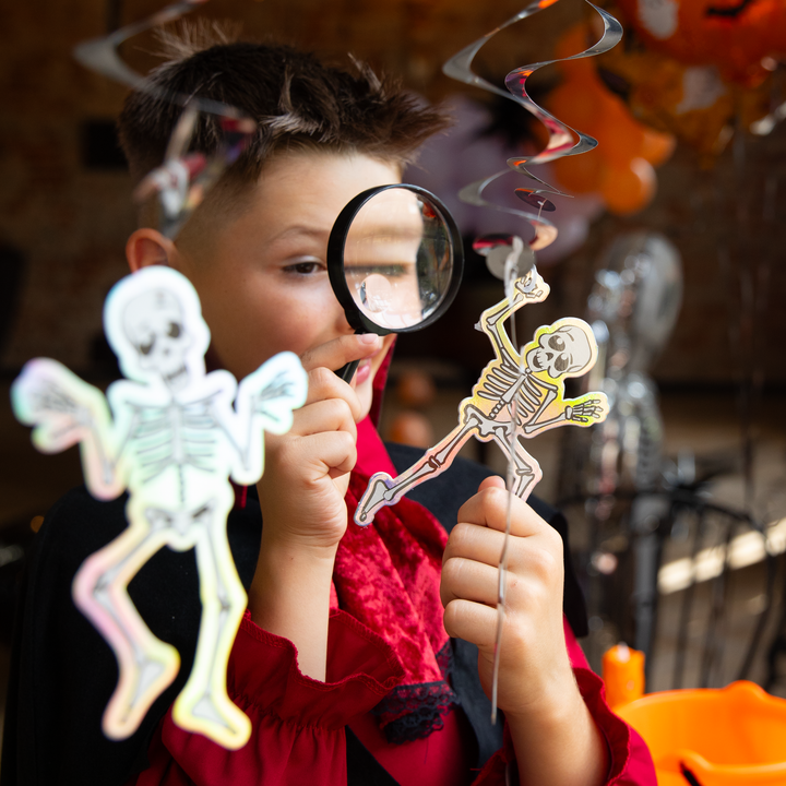 Świderki Halloween szkielety 6szt.