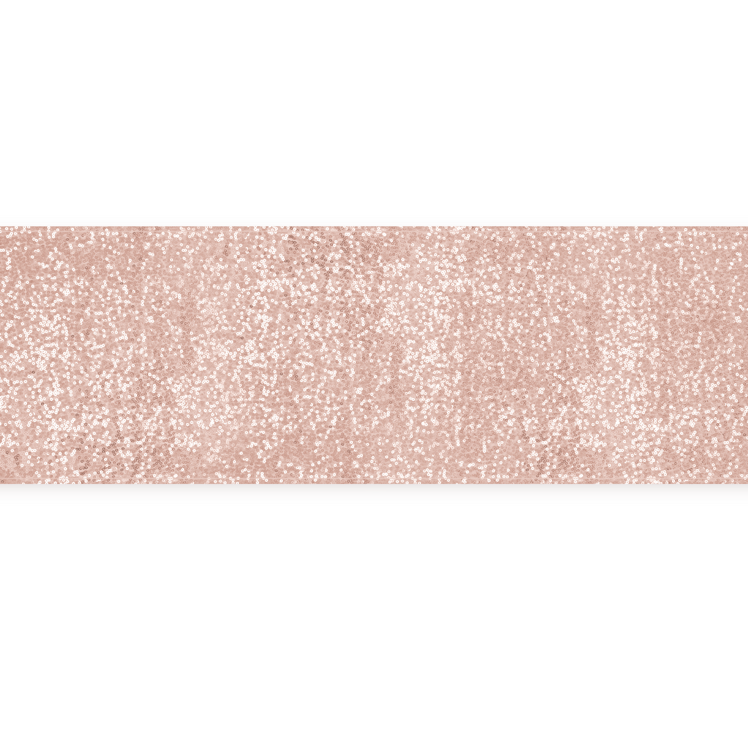 Bieżnik Cekinowy rose gold 200x28cm