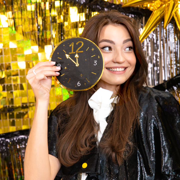Serwetki Happy New Year Zegar 10szt.
