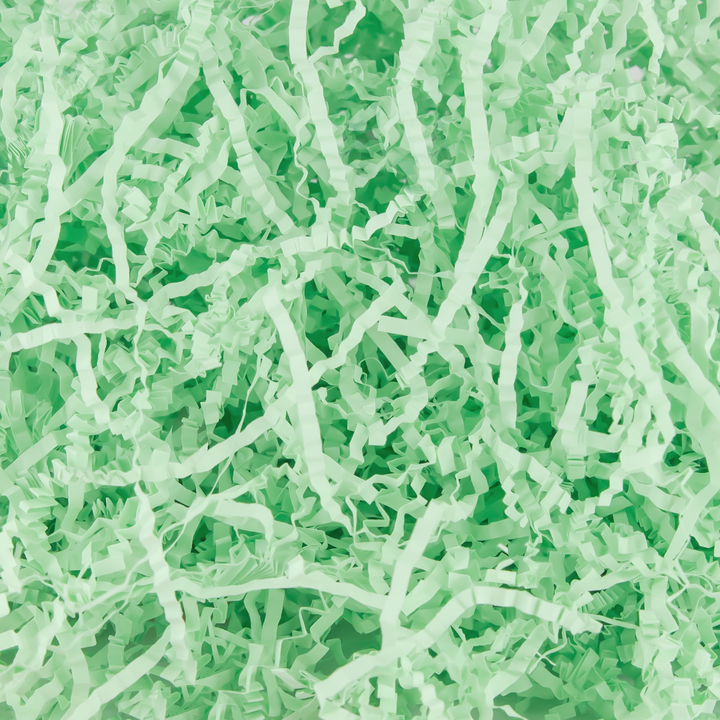 Wypełnienie do prezentów karbowane - jasnozielone 50g