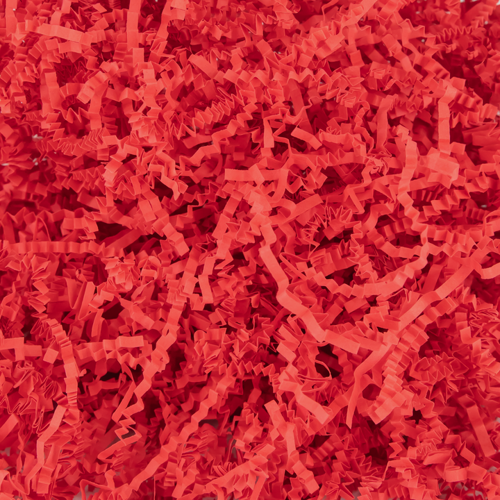 Wypełnienie do prezentów karbowane - czerwone 50g