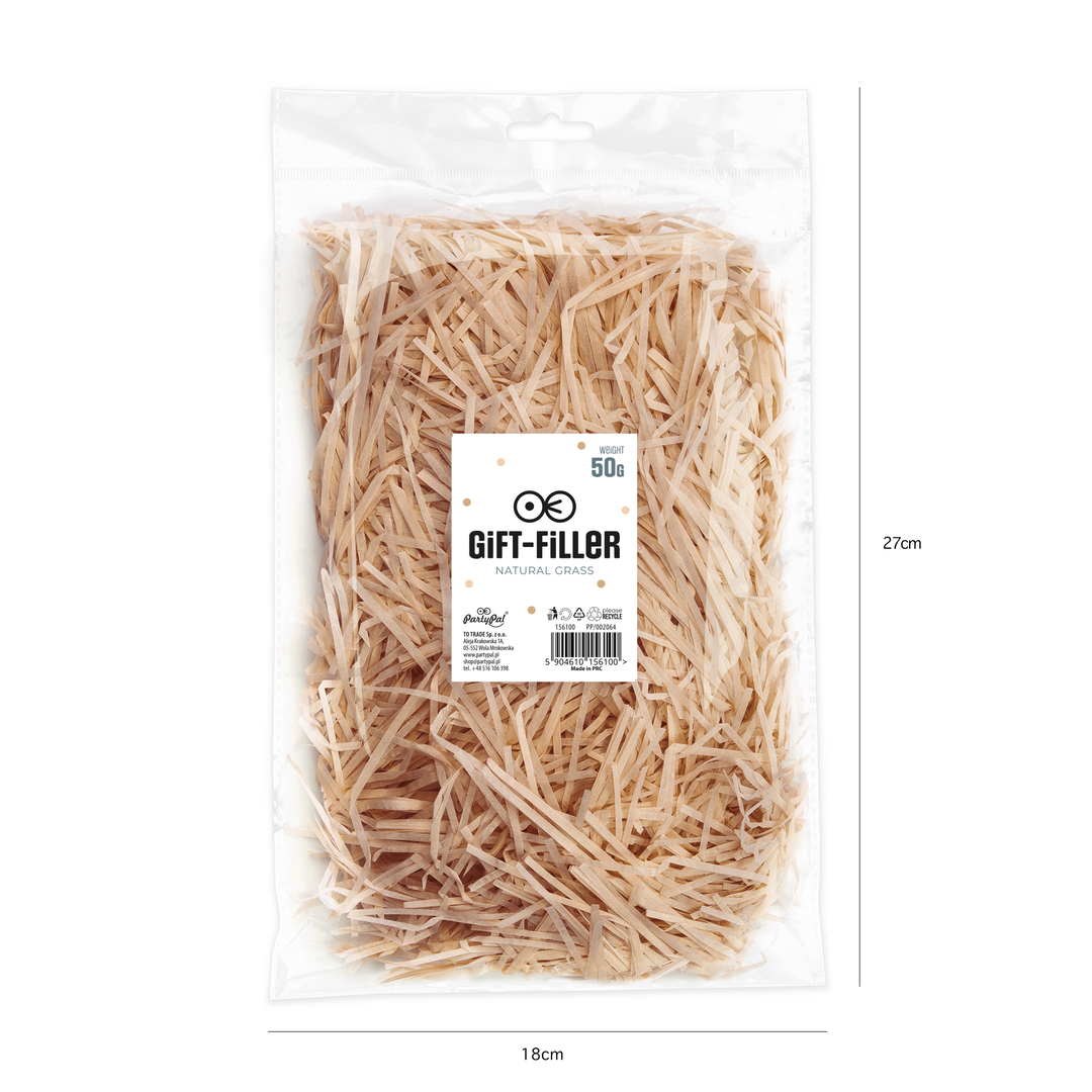 Wypełnienie do prezentów - naturalne 50g