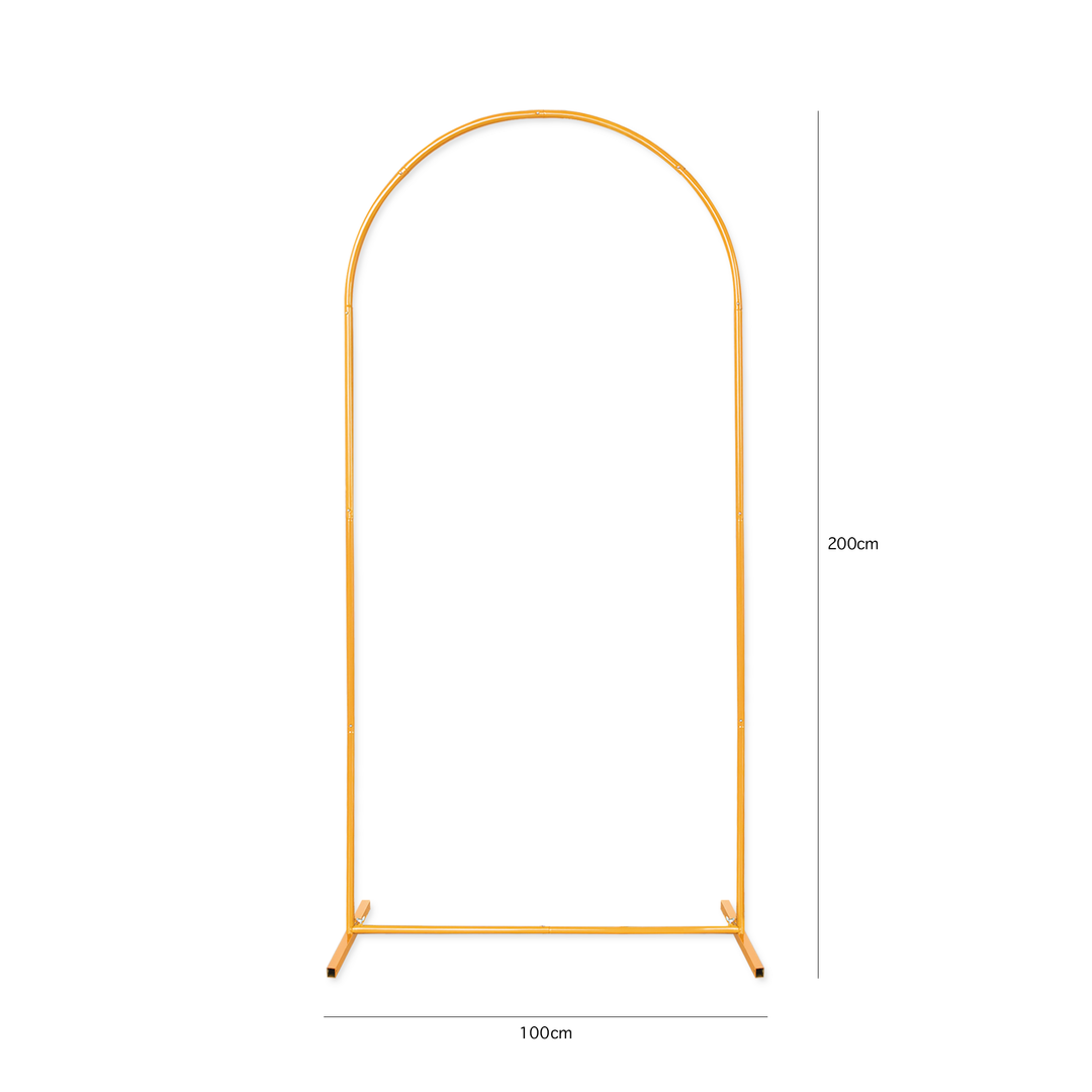 Stojak stelaż do balonów złoty łuk zestaw 100x200cm