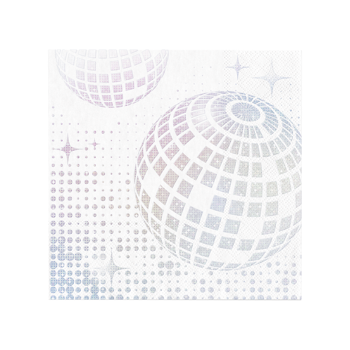Serwetki Silver Disco 10szt.