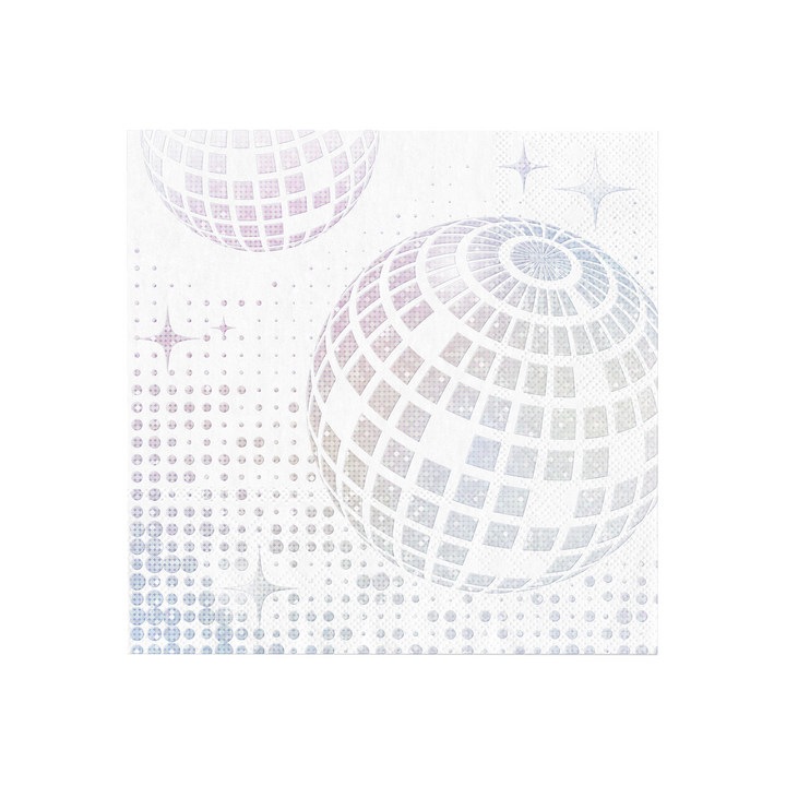 Serwetki Silver Disco 10szt.