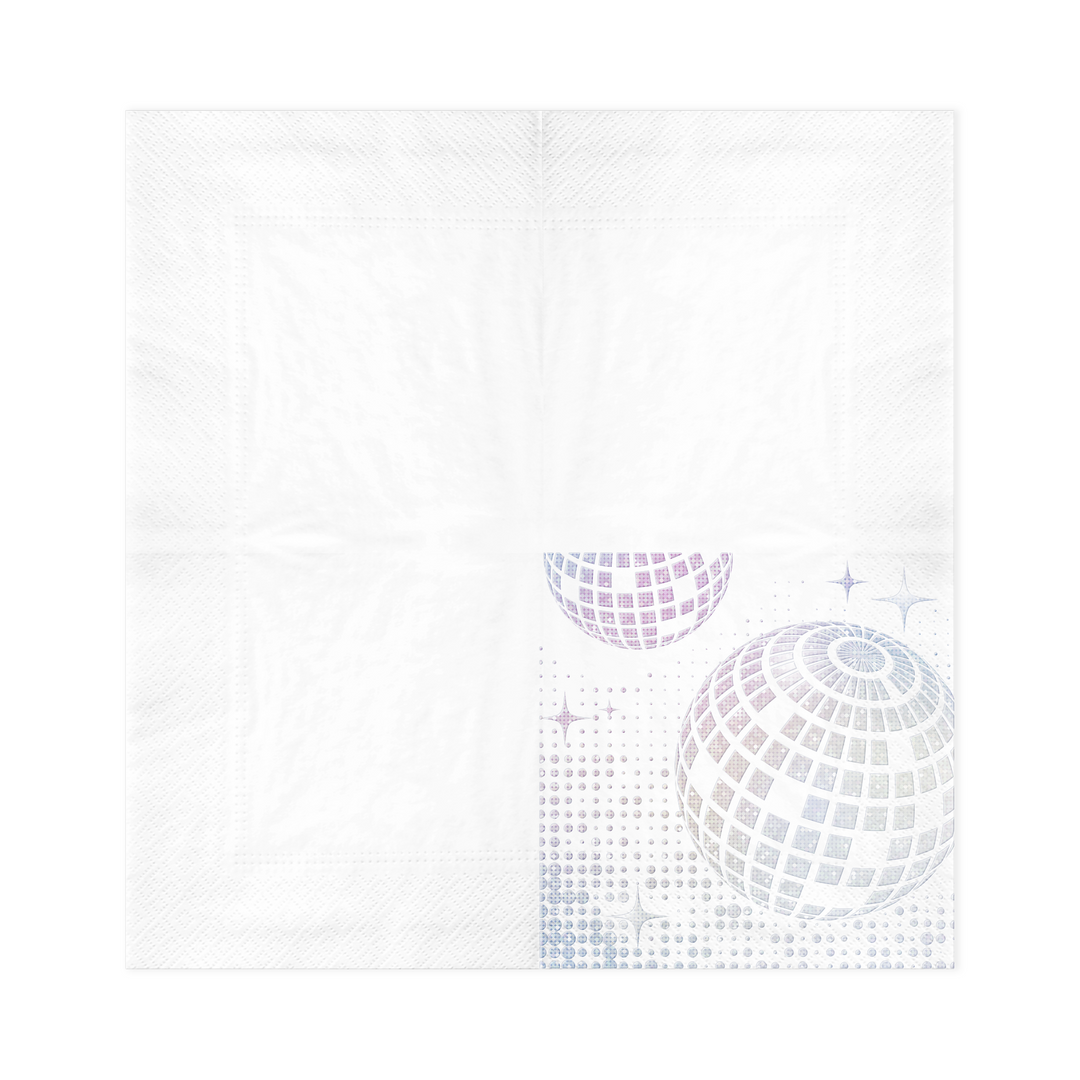 Serwetki Silver Disco 10szt.