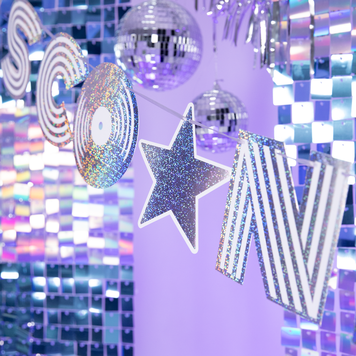 Baner Silver Disco 182x16cm