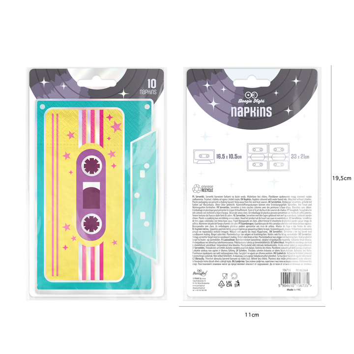 Serwetki Retro Disco 10szt.