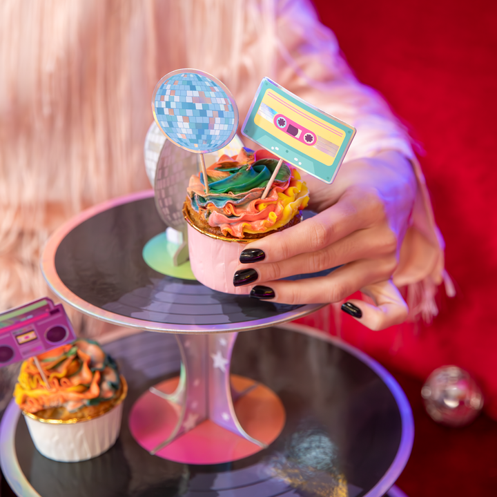 Toppery Retro Disco 8szt. zestaw