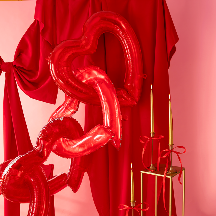 Balon foliowy ramka w kształcie serca 69X70 cm 1 szt.
