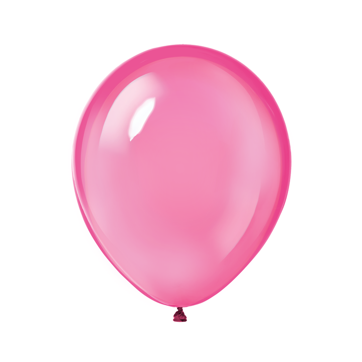 Balony krystaliczne różowe 12 cali 100 szt.