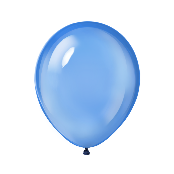 Balony krystaliczne niebieskie 12 cali 100 szt.