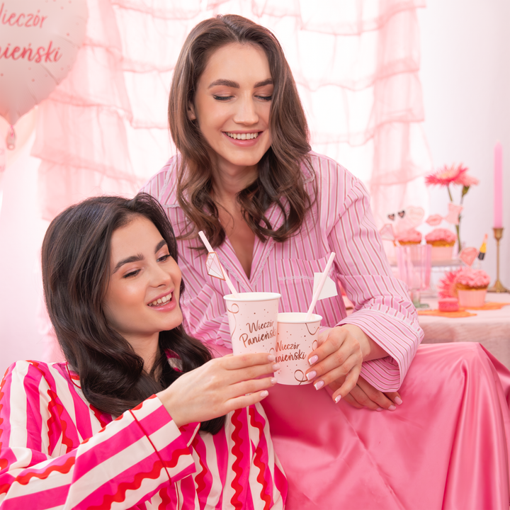 Kubek Wieczór Panieński rose gold 220 ml 6 szt.