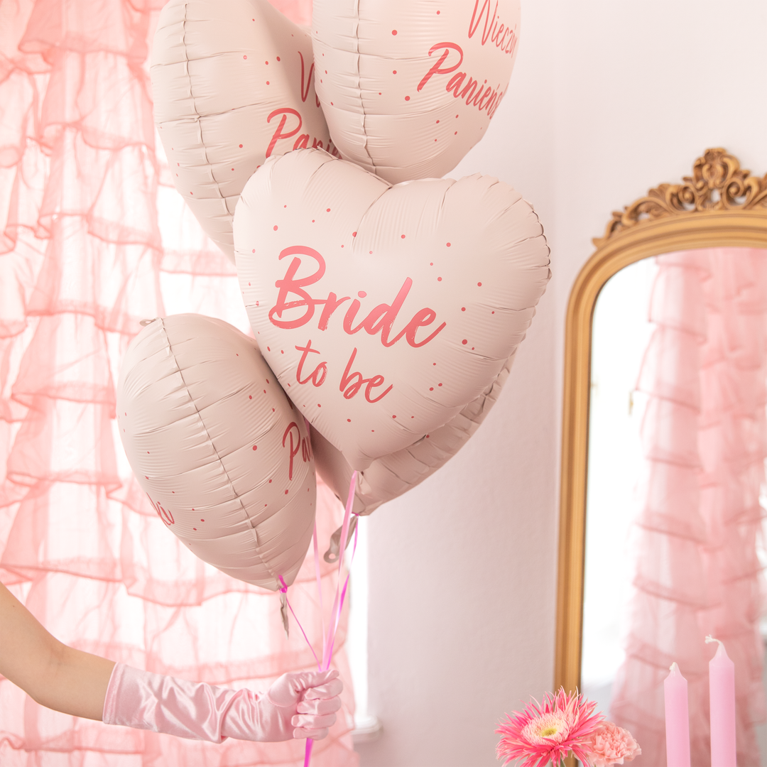 Balon foliowy Serce Bride to be 18 cali