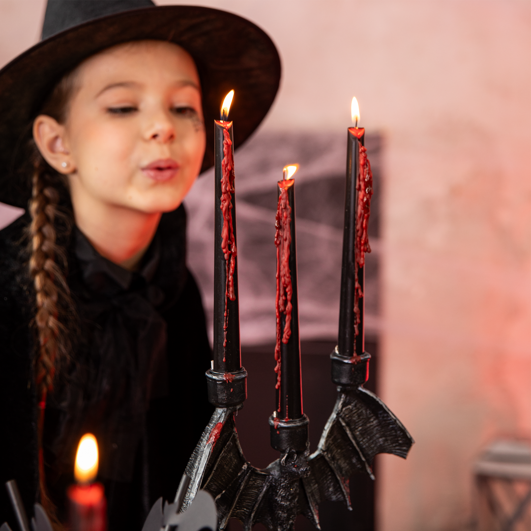 Świece krwawiące Halloween 2 szt.