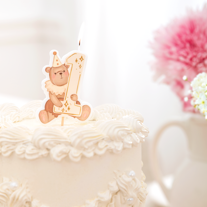 Świeczka Miś Baby 1szt.