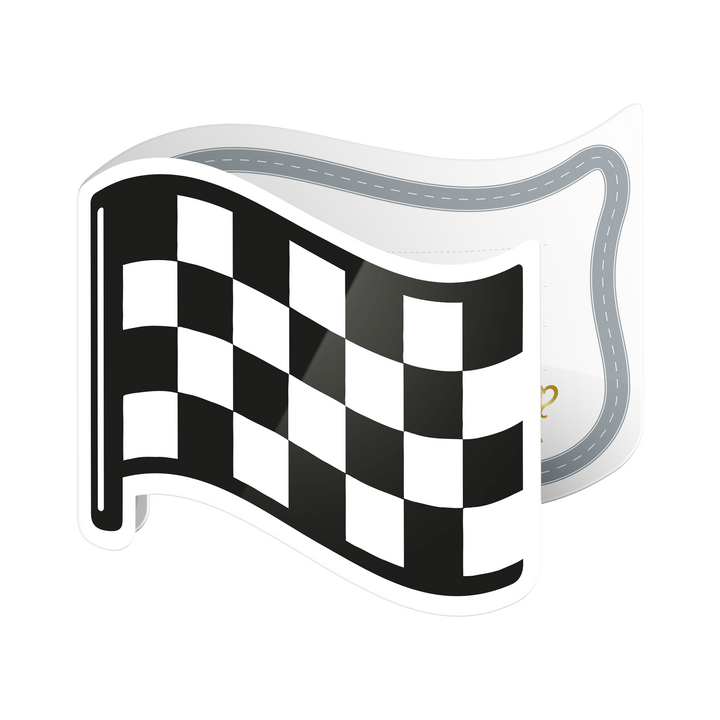 Zaproszenie na imprezę Wyścigówki 6 szt. zestaw