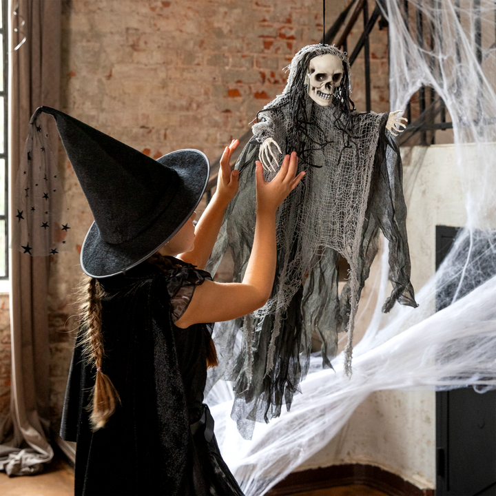 Dekoracja Halloween wisząca Kostucha