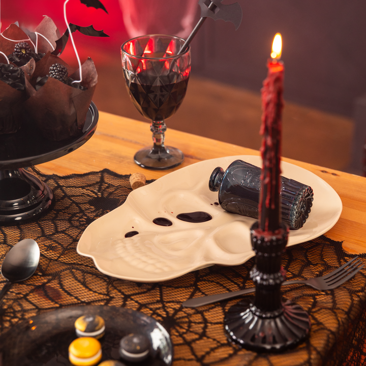 Tacka talerzyk na przekąski Czaszka Halloween