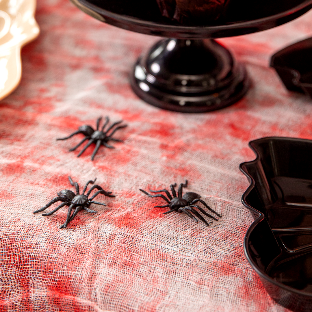Halloween dekoracja Pająki 12 szt.