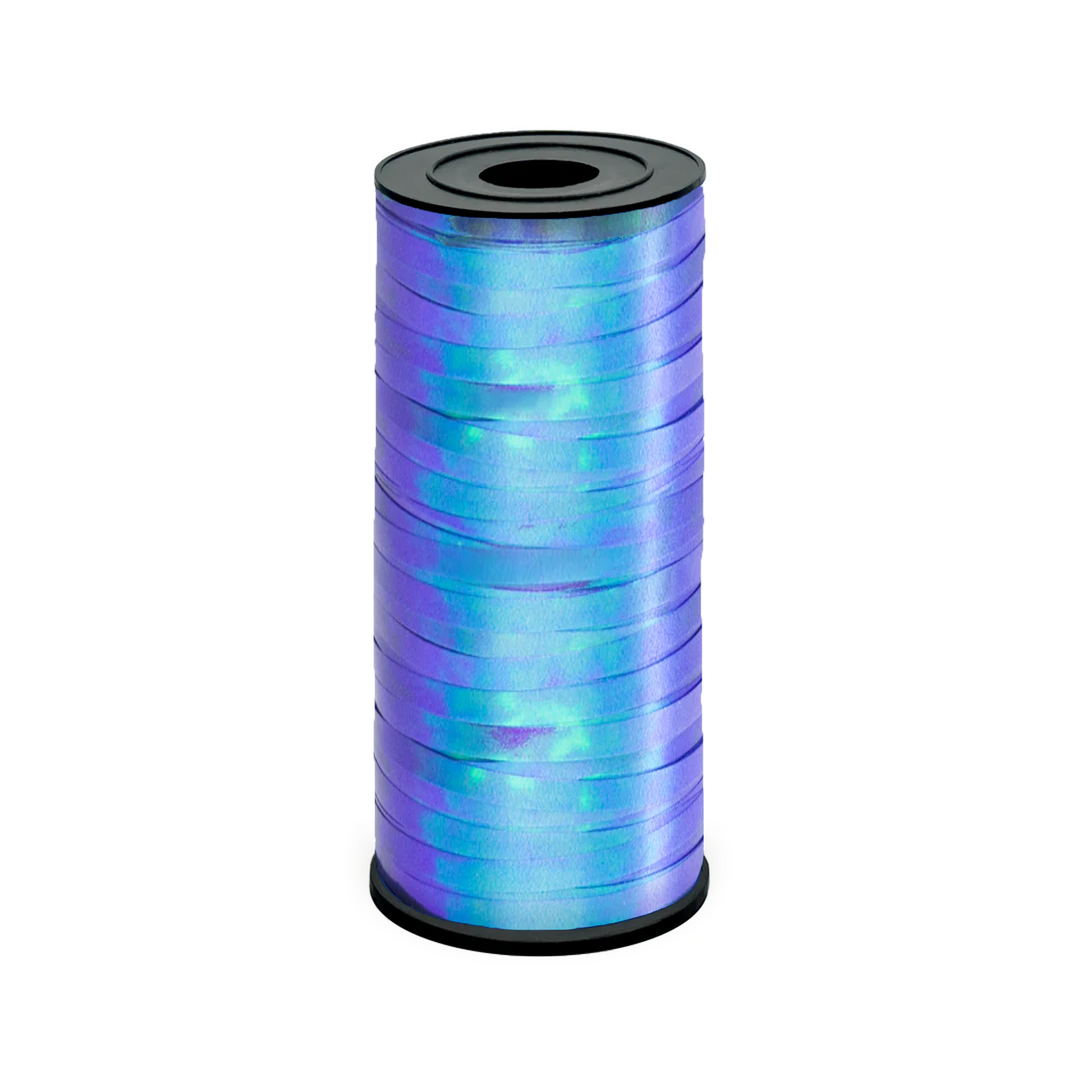 Opalfarbene blaue Kunststoffband, 92 m
