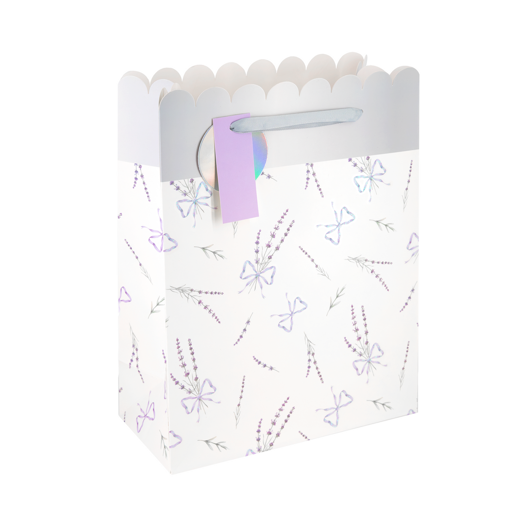 Torebki na prezenty kokardki pastelowe duże