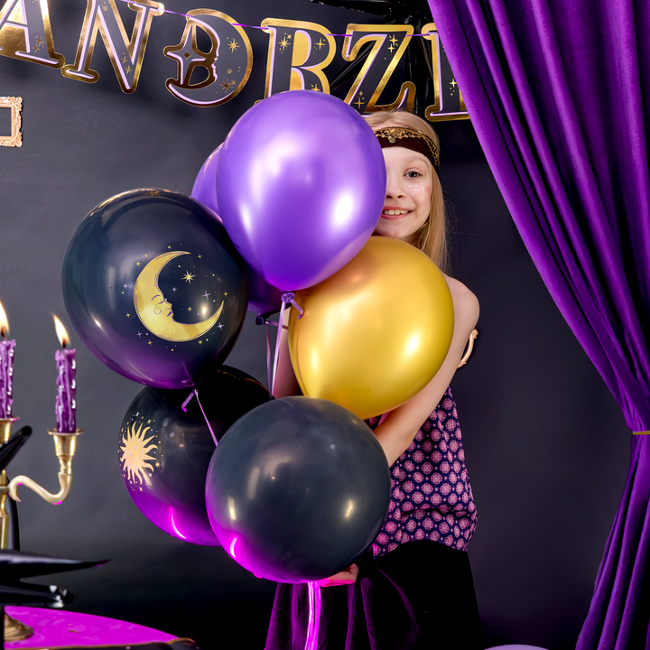 Balony Andrzejki 12cali 6 szt. zestaw