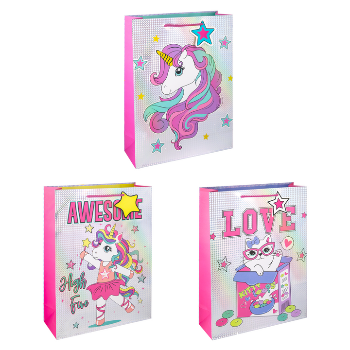 Torebki na prezenty Jednorożec małe