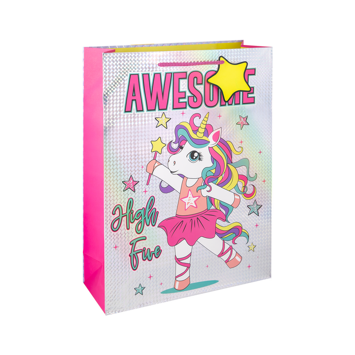 Torebki na prezenty Jednorożec duże