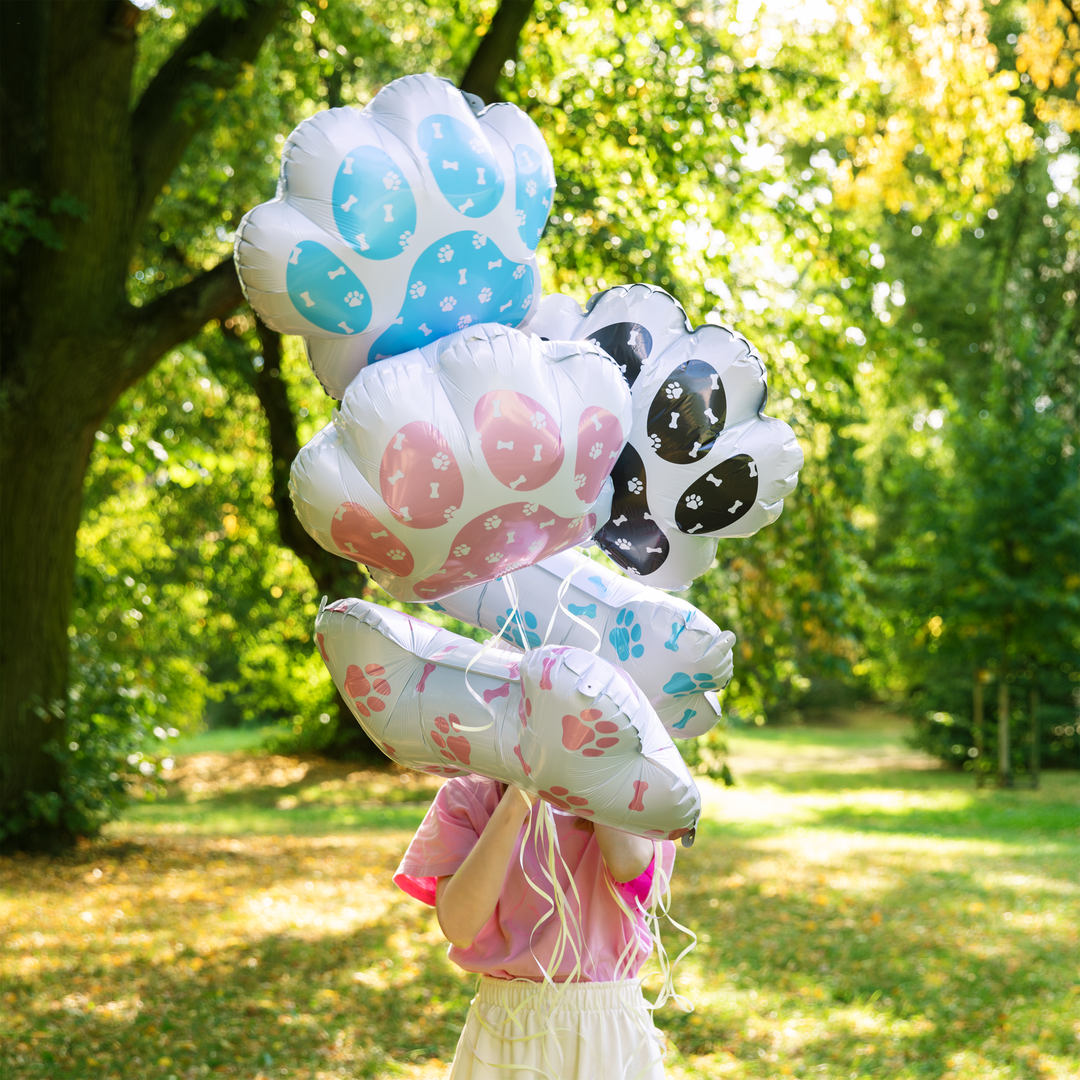 Balon foliowy Łapy 3 szt.