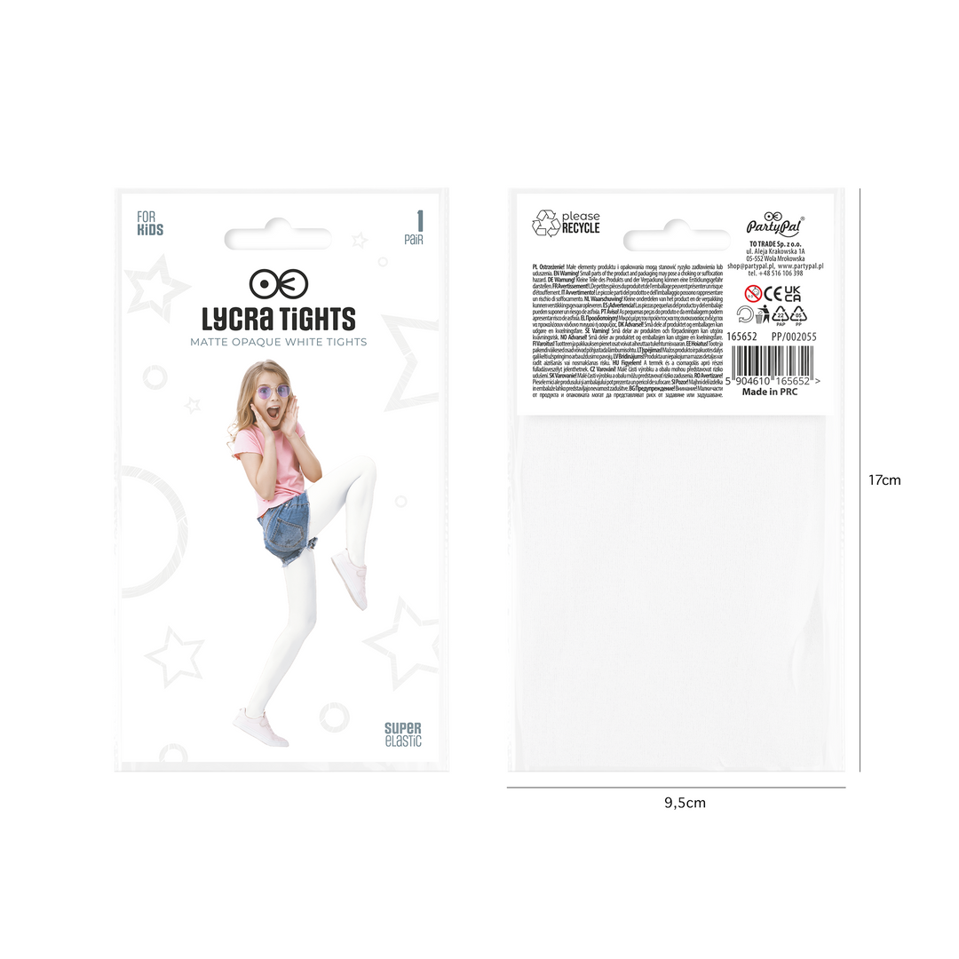 Rajstopy dziecięce białe
