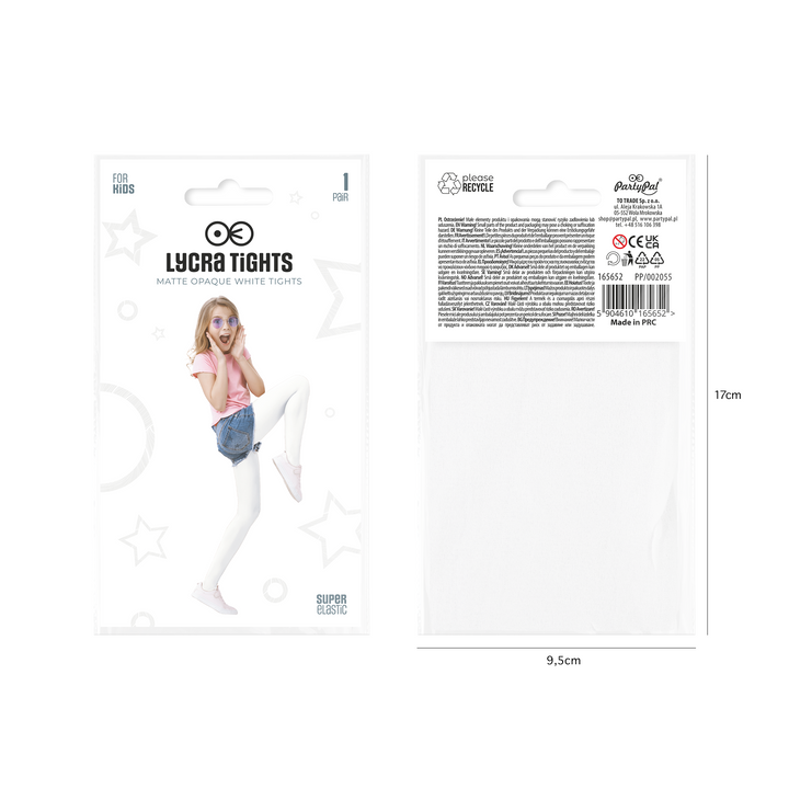 Rajstopy dziecięce białe