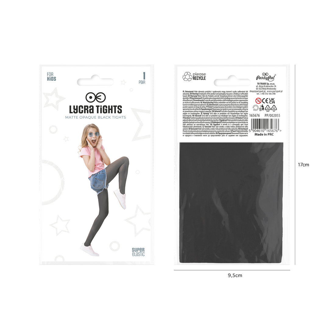 Rajstopy dziecięce czarne