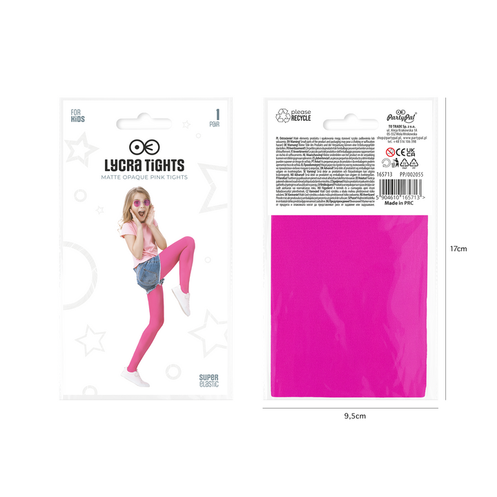 Rajstopy dziecięce różowe