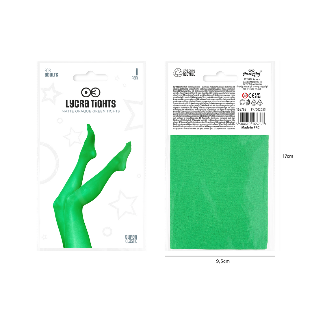 Rajstopy damskie zielone