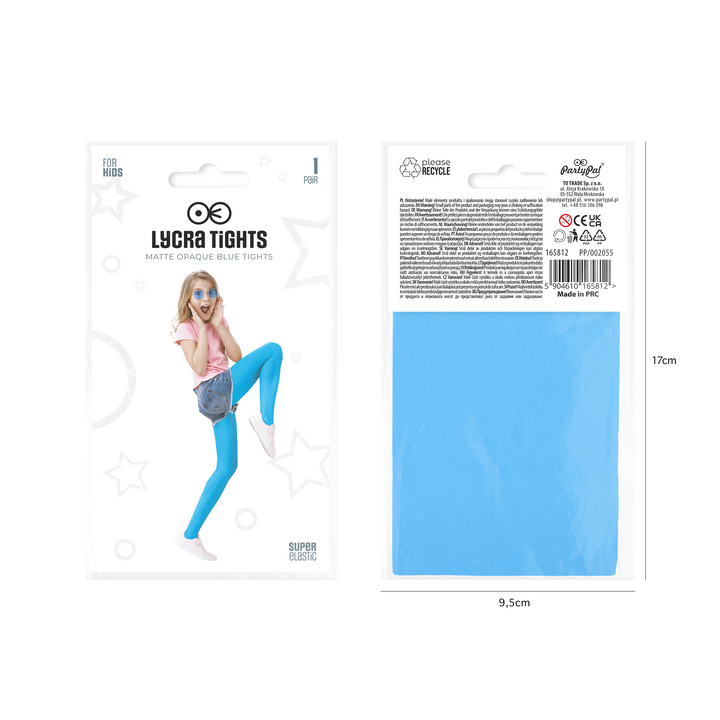 Rajstopy dziecięce niebieskie