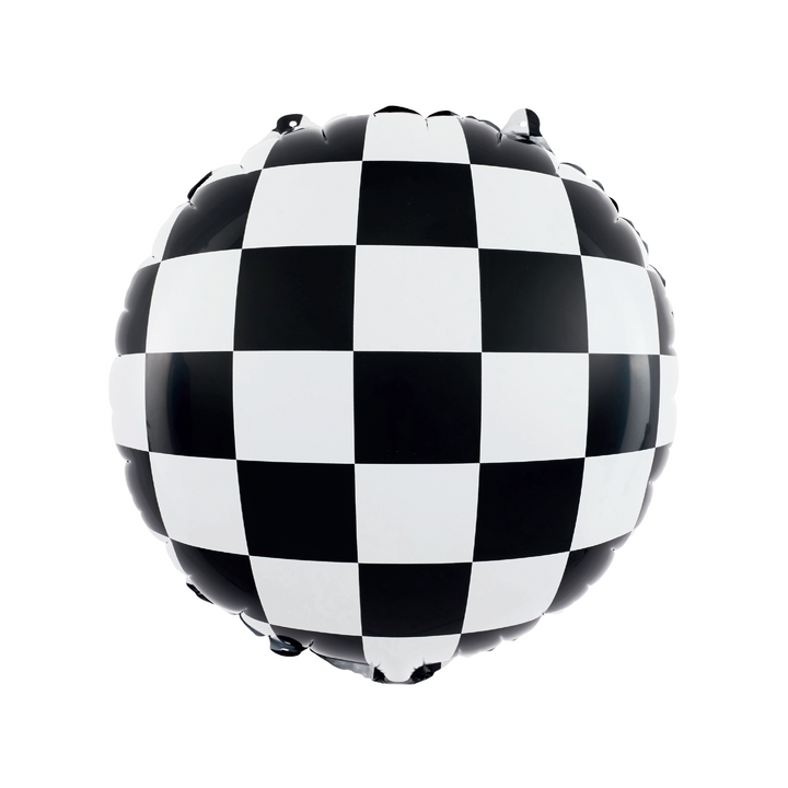 Balon foliowy Racing Car Flaga w szachownicę
