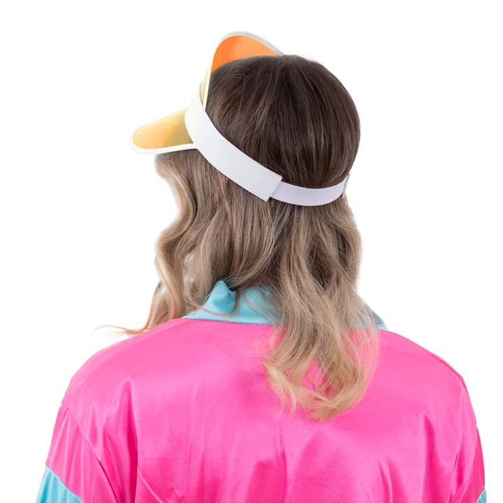 Daszek przeciwsłoneczny przezroczysty pomarańczowy